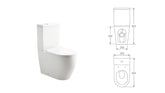 APLES Back To Wall Toilet Suite